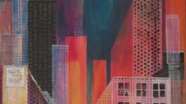 Mary Ann_Varley_City_Aglow_Mixed Media (1)